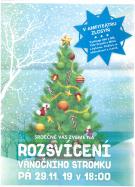Rozsvícení vánočního stromku 1